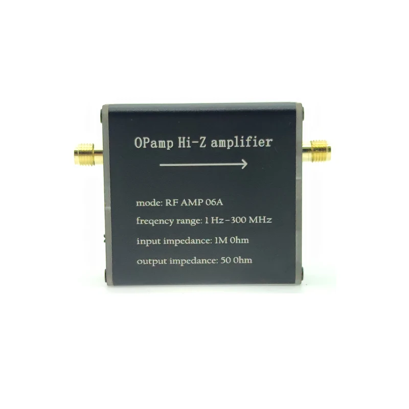 RF AMP 06A 1Hz-300MHz 50 Ohm High Impedance Zosilňovač