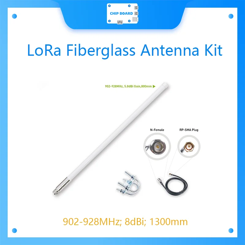 RFELA -5/8X9 - LORA GREBLES GLESE GLESTA SIT; 902-928MHz; 8dbi; 1300 mm