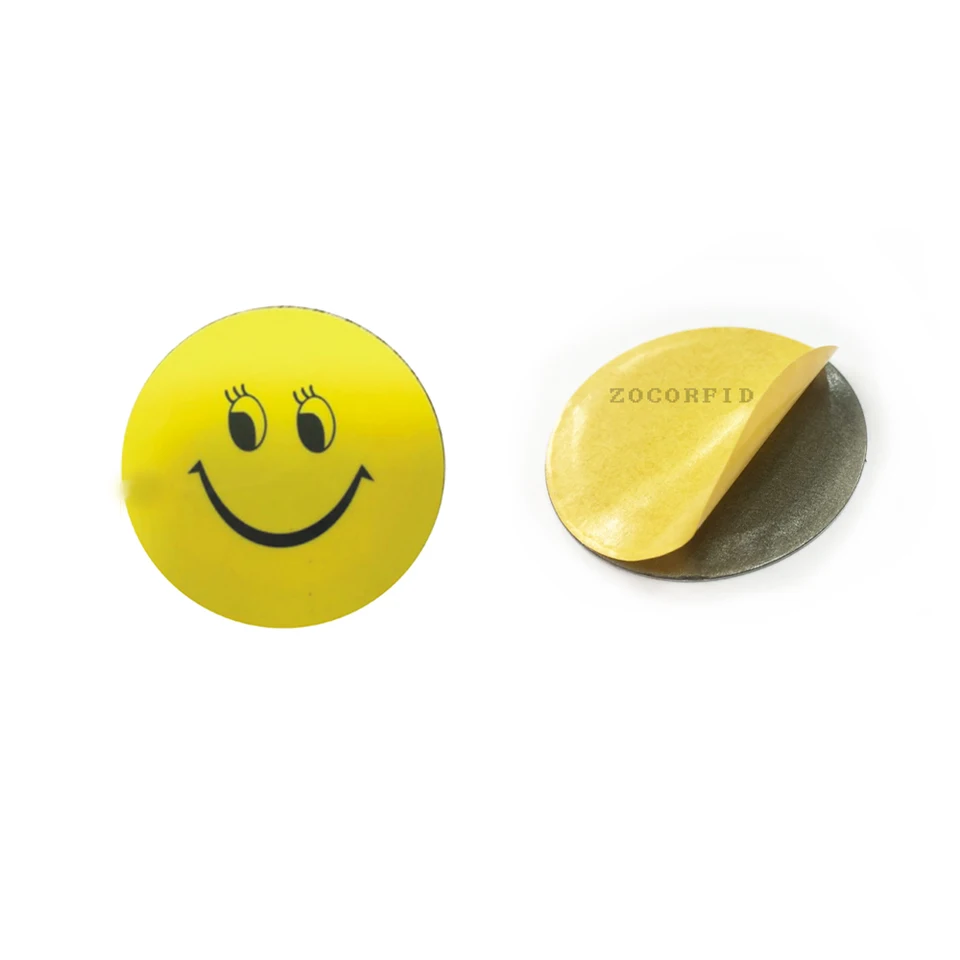 RFID 125KHz EM4305 T5577 STRÁNKA KEYTAG Anti Metal Interference LABELIBLE TOBIL KEY TOKEN TAG ACCET DUPLICATE CLONE 45,32 mm