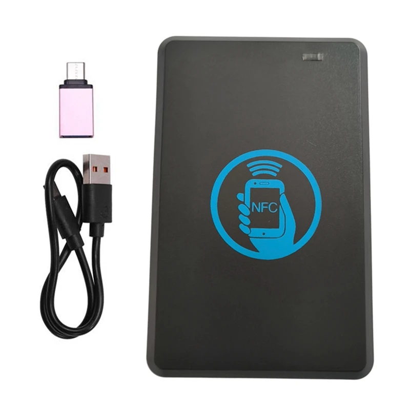 RFID dvojfrekvenčná kopírka NFC NFC SMART ČIP KARTA KONFIKPOVANIE ČÍTAČ 13,56MHZ Kľúčový duplikátor 125 kHz tokenový spisovateľ klon
