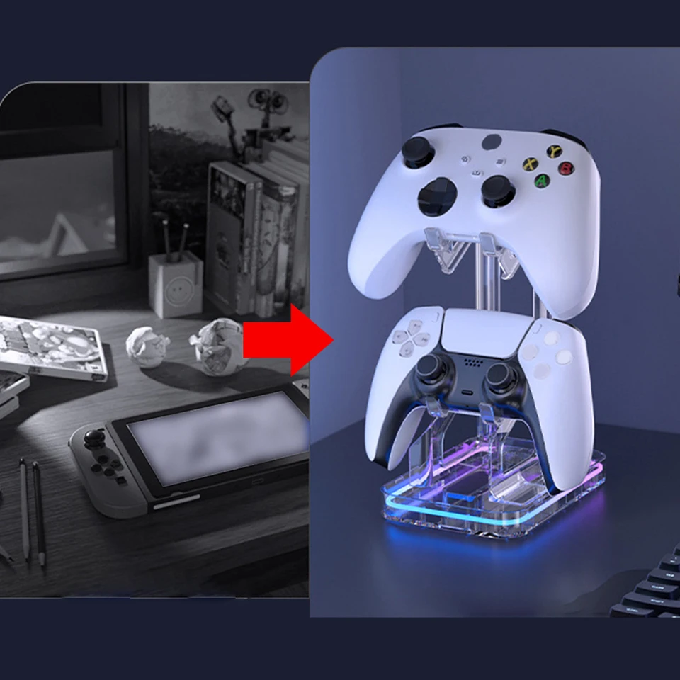RGB Controller Display STACK ÚSPEŠNÉ SADING DESK DOSK OVERGER DOPLNKA Držiak ovládača odnímateľného protikrotu