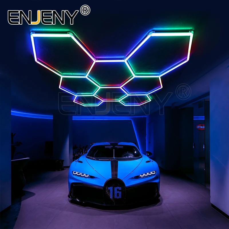 RGB HEX KIT Najnovšia šesťuholníková osvetľovacia súprav
