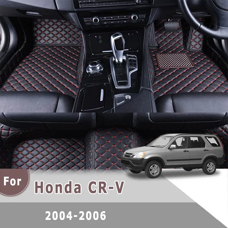 RHD Carpets for Honda Cr-V Crv Cr V 2004 2005 2006 CAR podlahové podlahy Podlahové linky interiérové ​​automobily Kobety na nohy