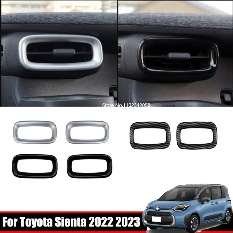 RHD LHD pre Toyota Sienta 10 Series 2022 2023 Predný prístrojový panel klimatizačný vývodový ráme