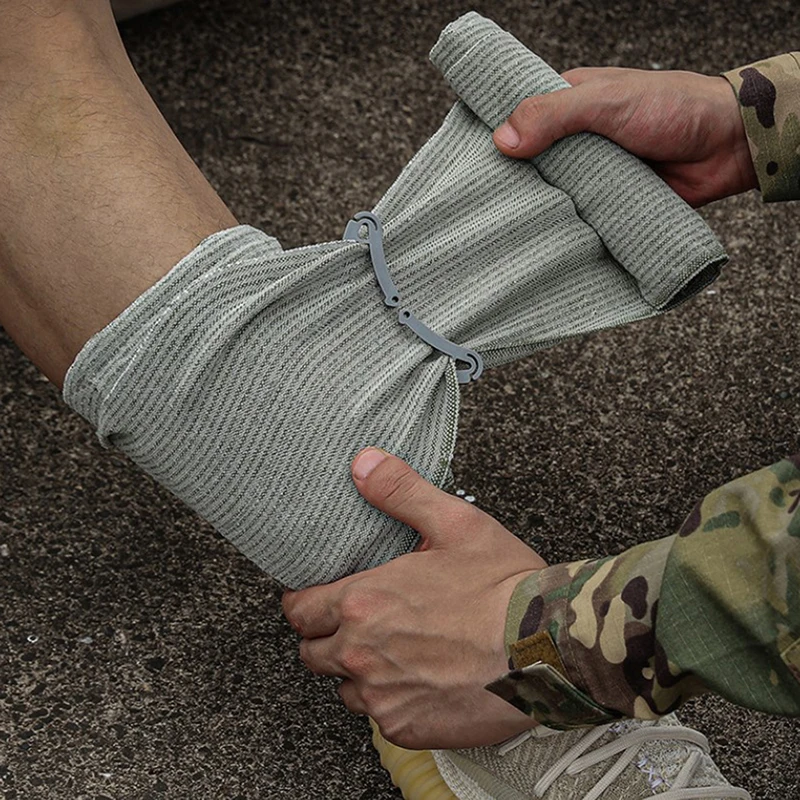 Rhino Rescue 4inch Izraelská bandážová rana obliekajúca núdzová kompresia pre bojové obliekanie prvej pomoci ifak trauma armáda