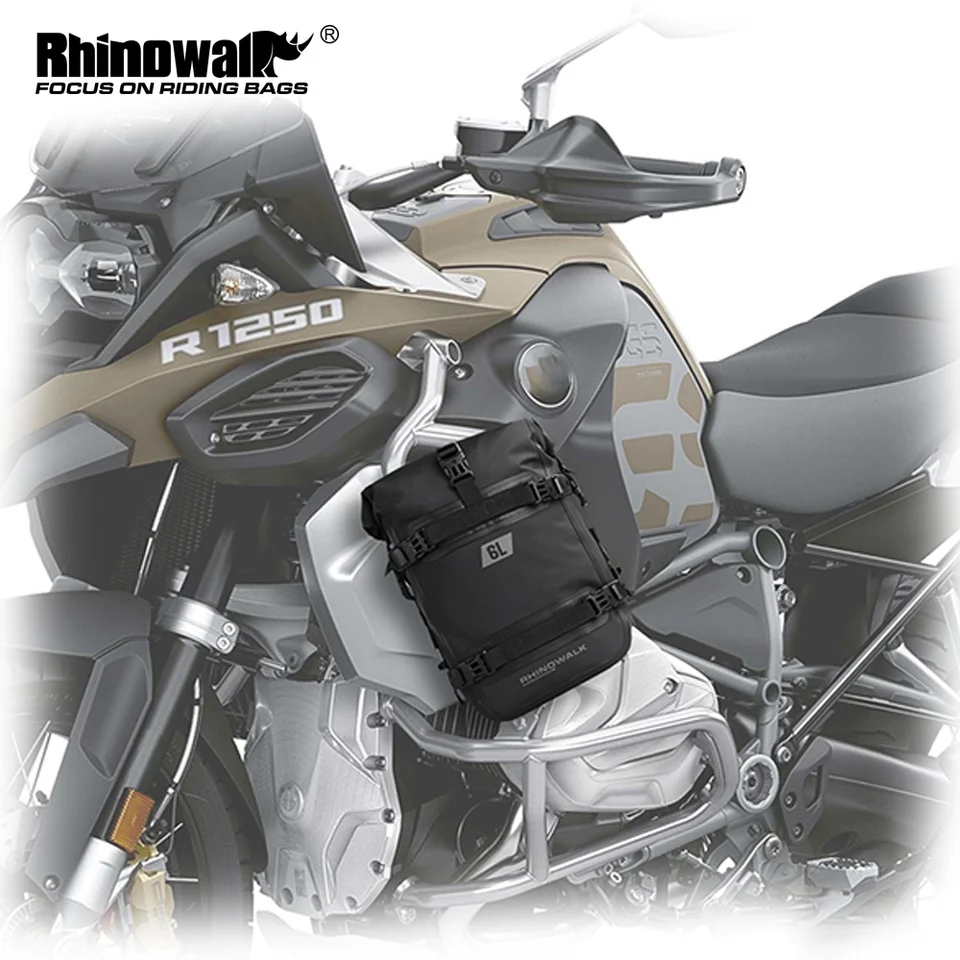 Rhinowalk Motorcycle Bumper Bag Bag Tank 100%vodotesný