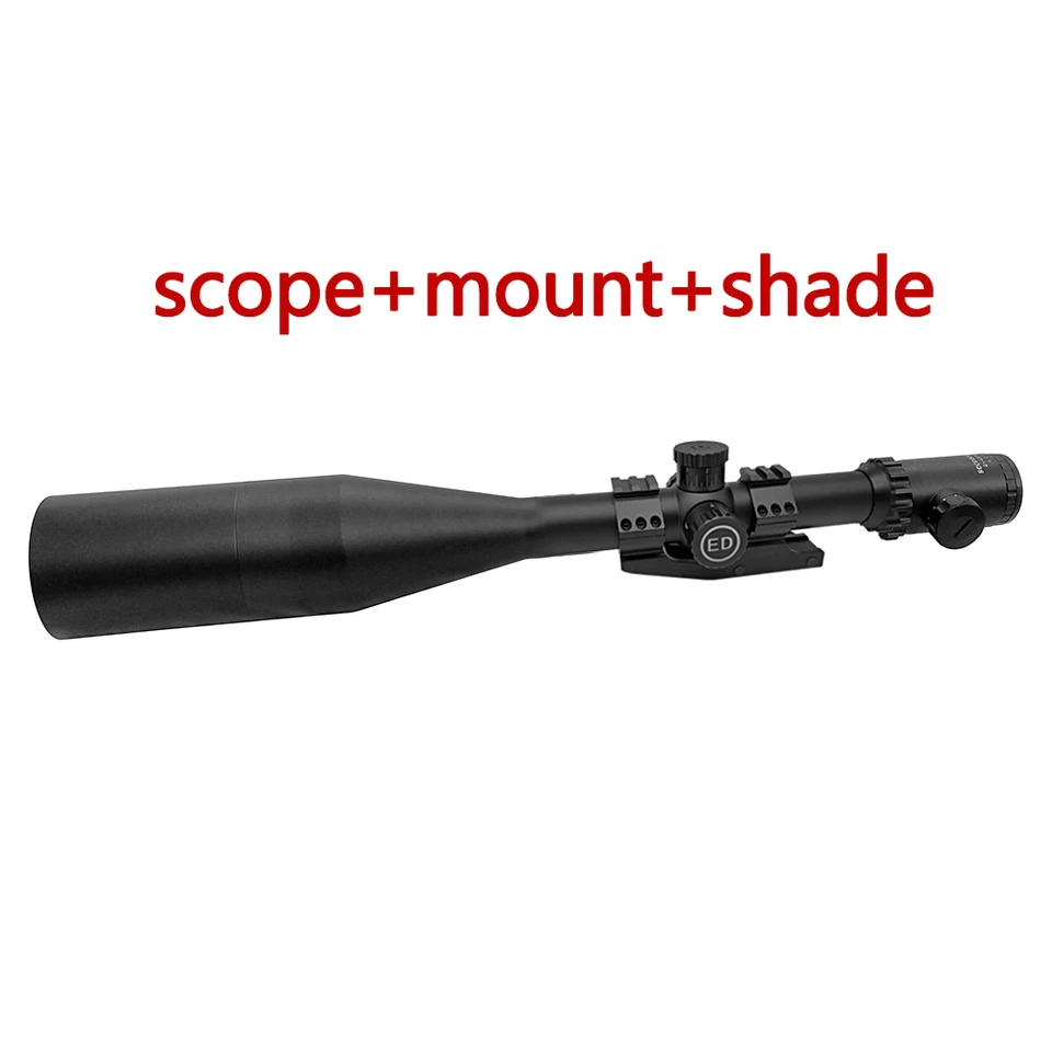 Rifle SCOUP Optical Mount Sunshade a bočné koleso 4-50x75 poľovnícke doplnky pre dospelých
