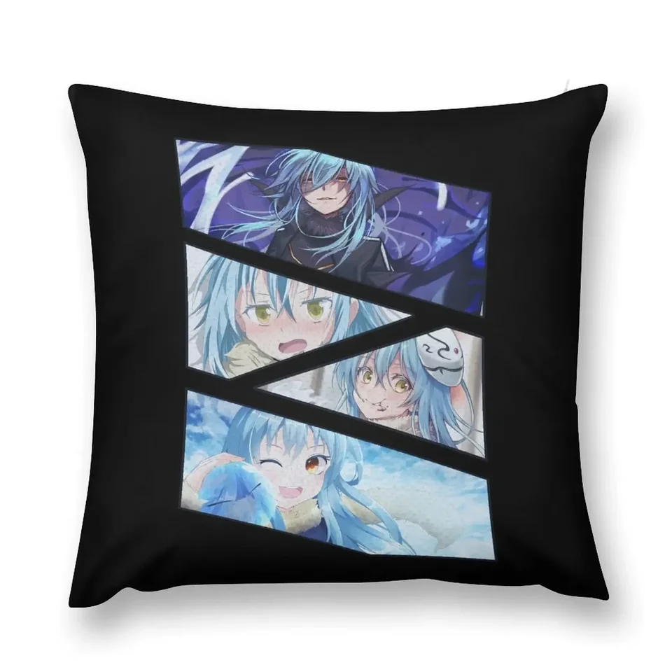 Rimuru Tempest Manga Design Design Hád vankúšov na vankúšový kryt vankúš Luxusný vankúš vankúš vianočný vankúš