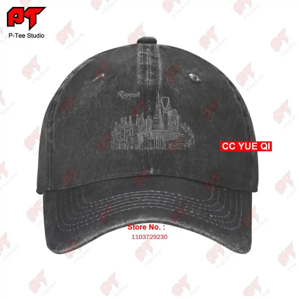 Riyadh Saudská Arábia City Skyline Baseball Caps Cap P34S