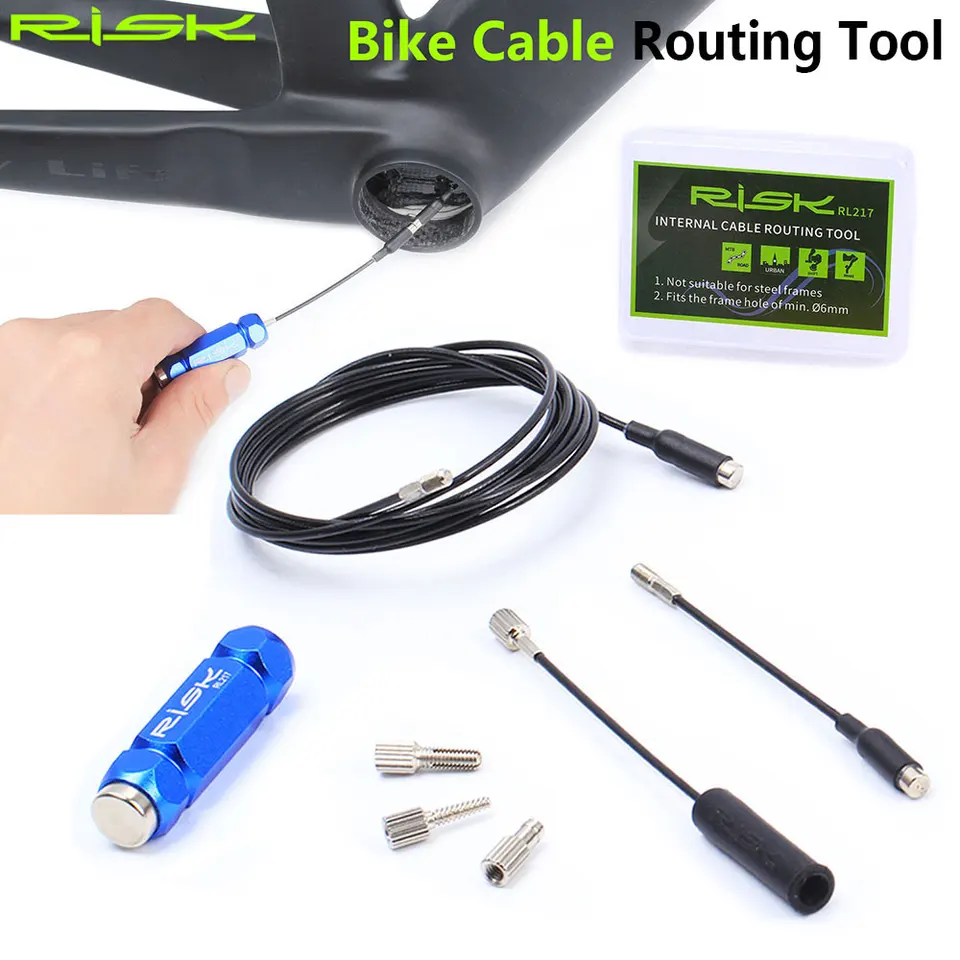 Rizikové bicykle Interné súpravy smerovania káblov pre MTB Road Bike Bike Frame Shift Shift Hydraulický vodič radu vodiča Inštalácia nástroja Sada nástrojov