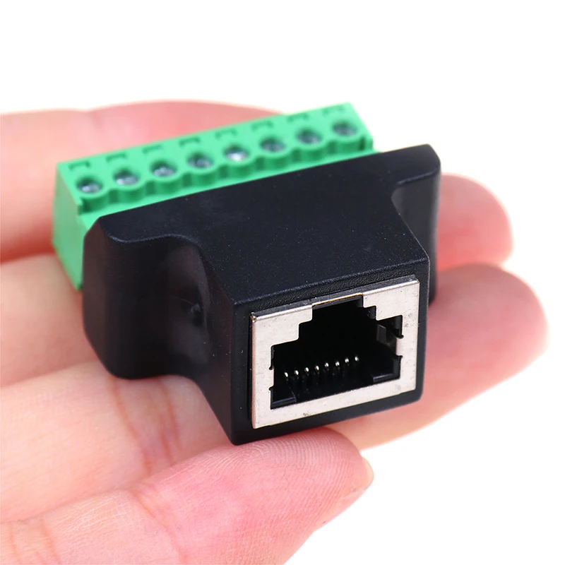 RJ45 Adaptér Ethernet Kábelový kábel pre konektor konektorov s konektorom RJ45