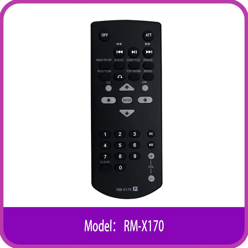 RM-X170 diaľkové ovládanie kompatibilné s prijímačom média Sony XAV-72BT AX8100 AX5000 AX5600 68BT AX210 AX3000 V10BT 62BT 660BT