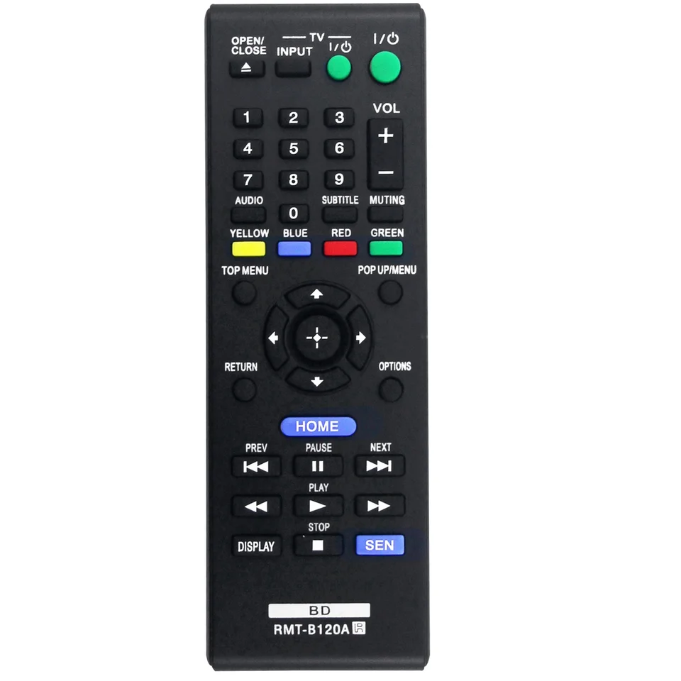 RMT-B120A Nahradiť diaľkové ovládanie pre Sony 3D Blu-ray DVD Player BDP-S5100 BDP-S1100 BDP-S3100 BDP-S190 BDP-S590