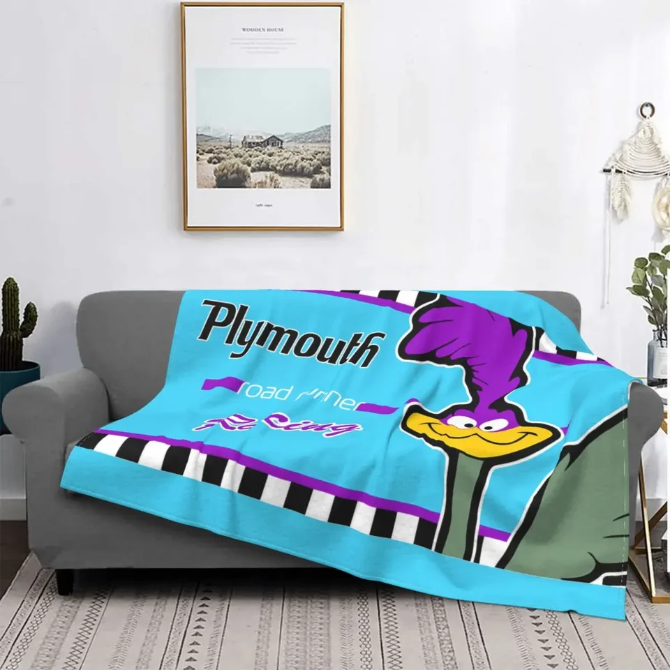 Roadrunner Plymouth Fleece Hote prikrývky prikrývky pre domácu spálňu teplá posteľná posteľ