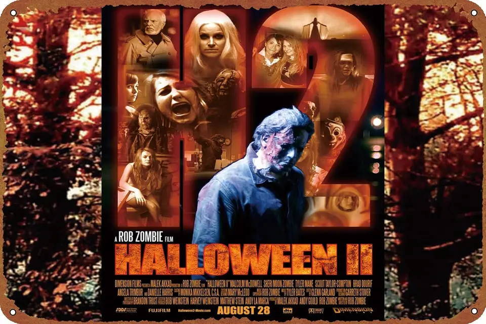 Rob Zombie Halloween 2 Plagát