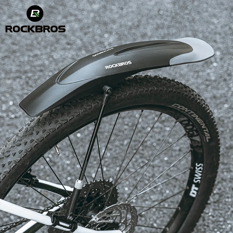 Rockbros Bicycle Mudguard MTB Road Bike Bike Fenders Fenders 26-29inch Nastaviteľné bicykle krídla bahenné cyklistické príslušenstvo