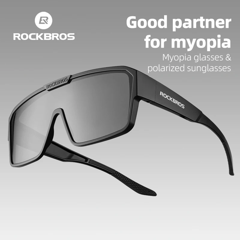 Rockbros cyklistické slnečné okuliare polarizované UV ochranu proti okuliare Rám pre okuliare Myopia Bezgúry rybárske cylingové okuliare