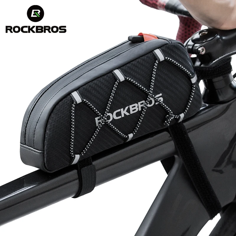 Rockbros cyklistický predný bicykel Vodotesný reflexný horný ráme