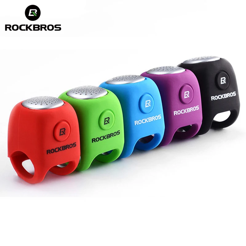 Rockbros Electric Cycling Bell 90 dB roh Rainproof odolný voči bicykli MTB na bicykli silikagélový gél shell kruhový bicykel bicykel doplnky bicykla