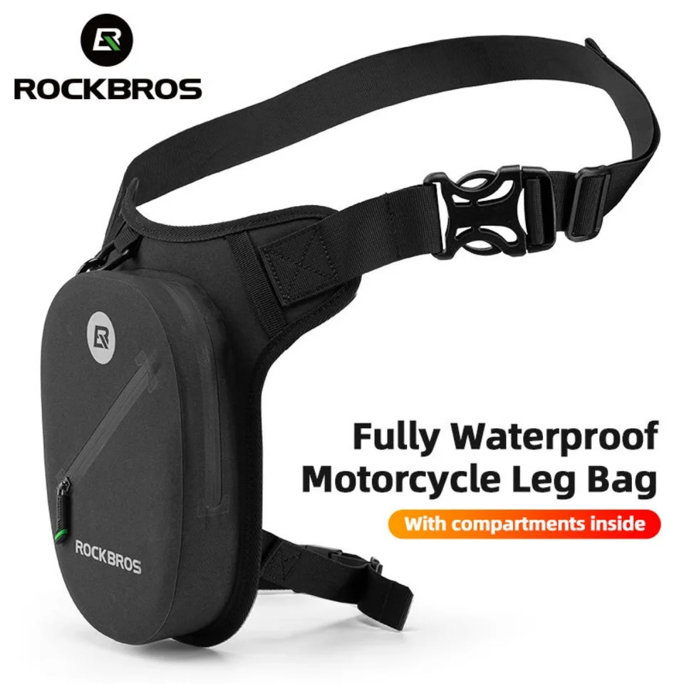 Rockbros nepremokavá taška na nohy motocykla, taška na rytier, vrecko na jazdu na motocykli, Motocyklové pánske jazdecké vybavenie
