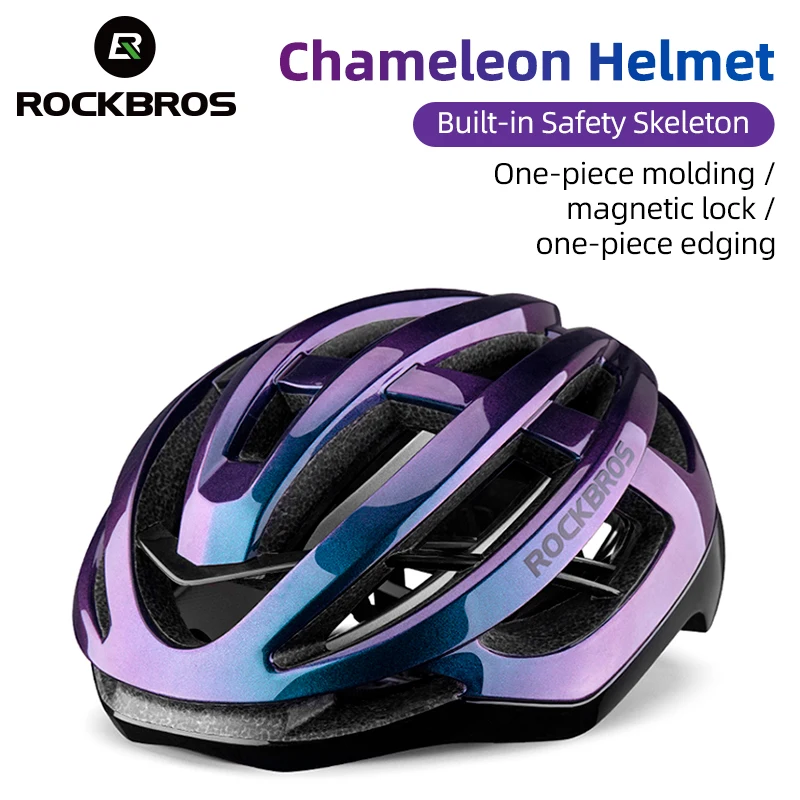 Rockbros UltraLight Bicycle Helma integrálne premočená priedušná cyklistická bezpečnostná ochrana prilby Men Ženy MTB Road Bike Helma