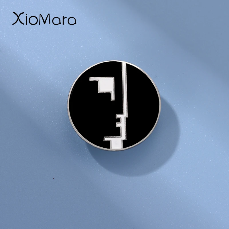 Rocková skupina odznak smaltovaný klop pins punk goth custom brošes batohové doplnky šperky darček pre ženy