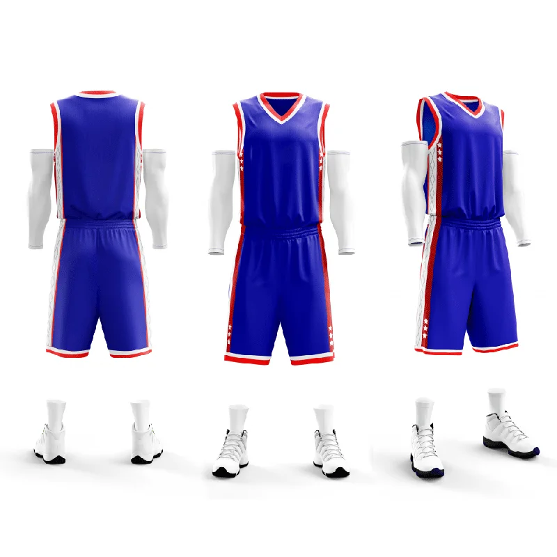 Rodinné rodičia deti Príležitostné basketbalové set v krku a krátke s bočnými vreckami na výcvik Match Quick Dry Sports oblečenie
