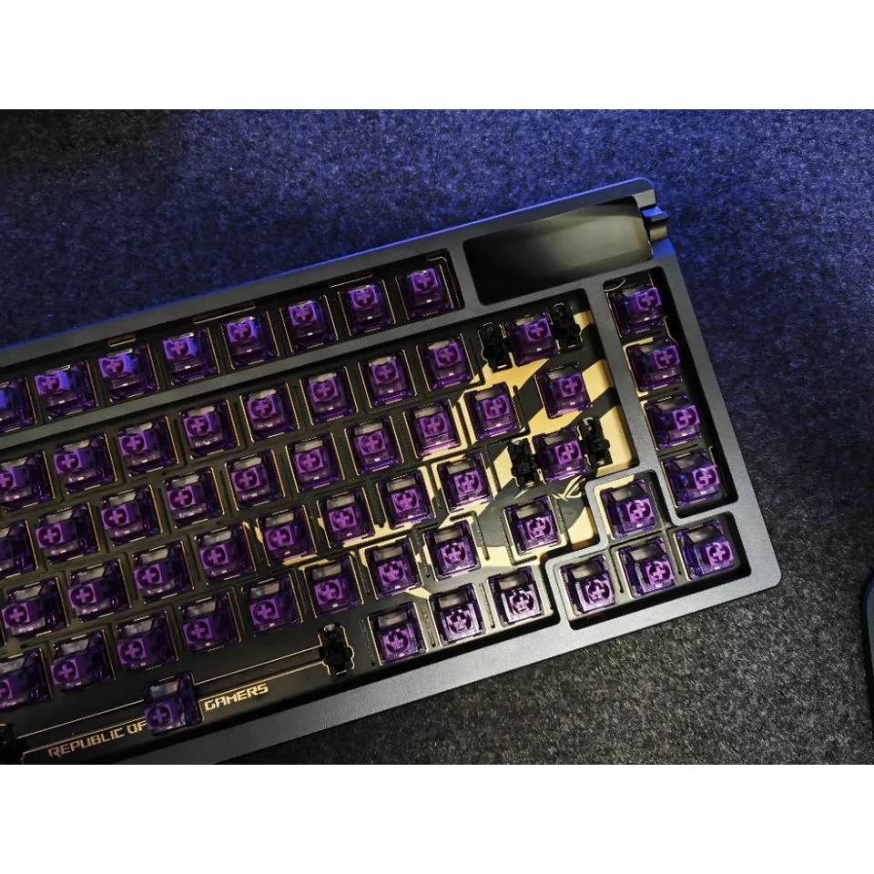 ROG AZOTH Mechanická klávesnica príslušenstvo FR4/Hliníková zliatina/Poloha z uhlíkového vlákna Zvukový balíček Vlastné príslušenstvo klávesnice