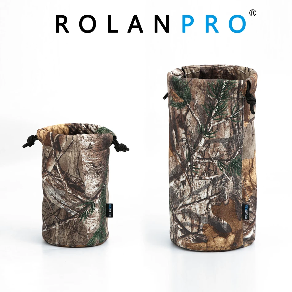 ROLANPRO LENS TAGE Storage Bag Liner Bag pre Canon Nikon Sony Sigma Tamron Olympus Fujifilm objektív DSLR DSLR