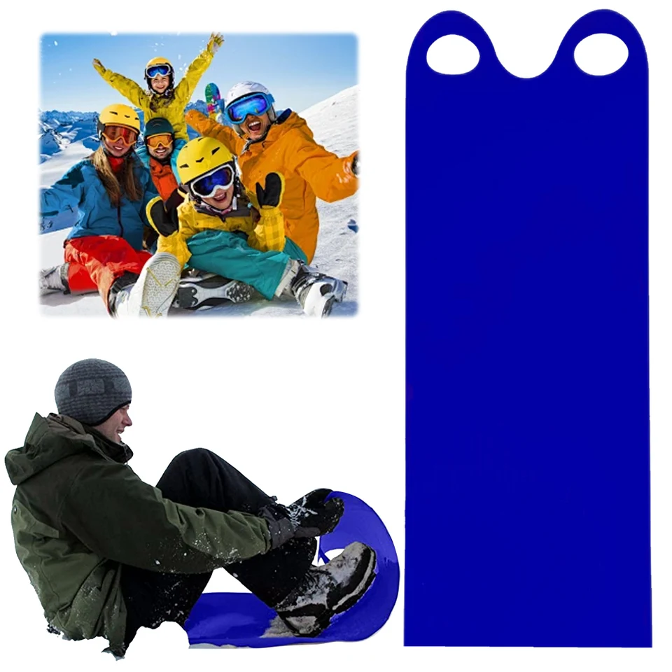 Roll Up Snow Sled Flowable Snowboard Prenosná prenosná lyžiarska podložka s dvom