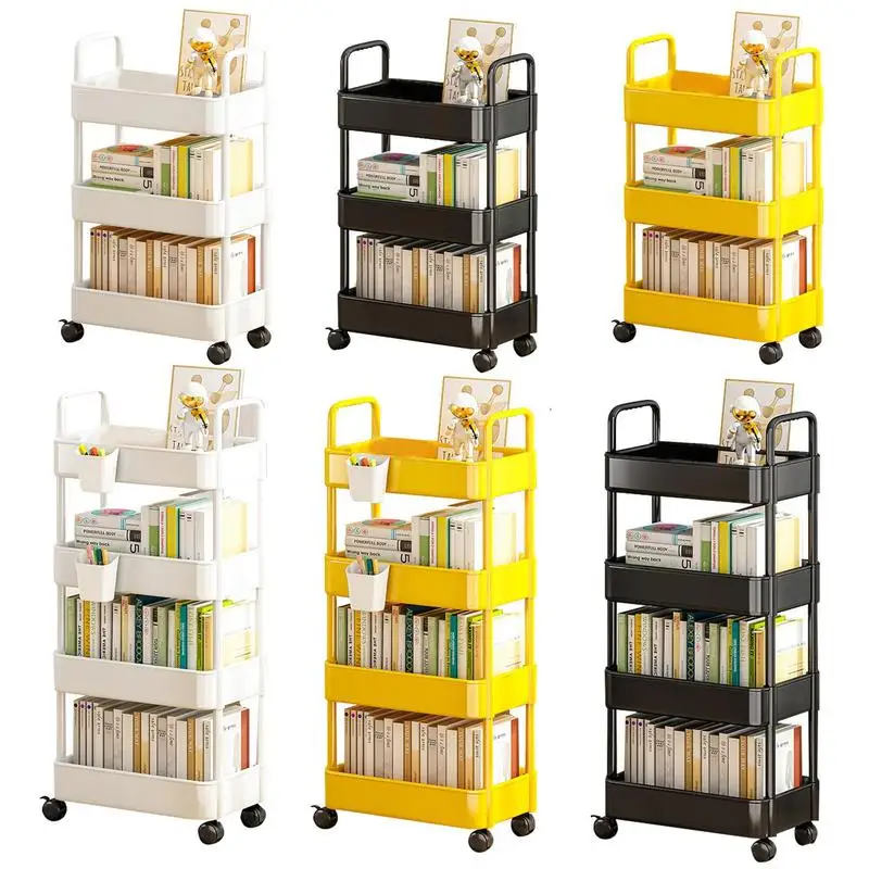 Rolling Book Cart Book Cart Rolling Cart Organizer