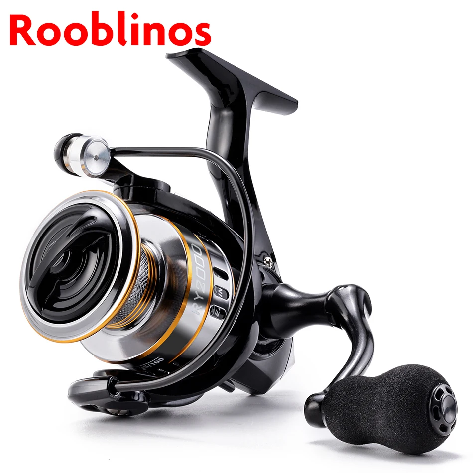 Rooblinos ry pradenie navijaci Ultralight kov 5.2: 1 Prevodový pomer slaná voda alebo sladká voda 17 kg maximálne rybárske cievky