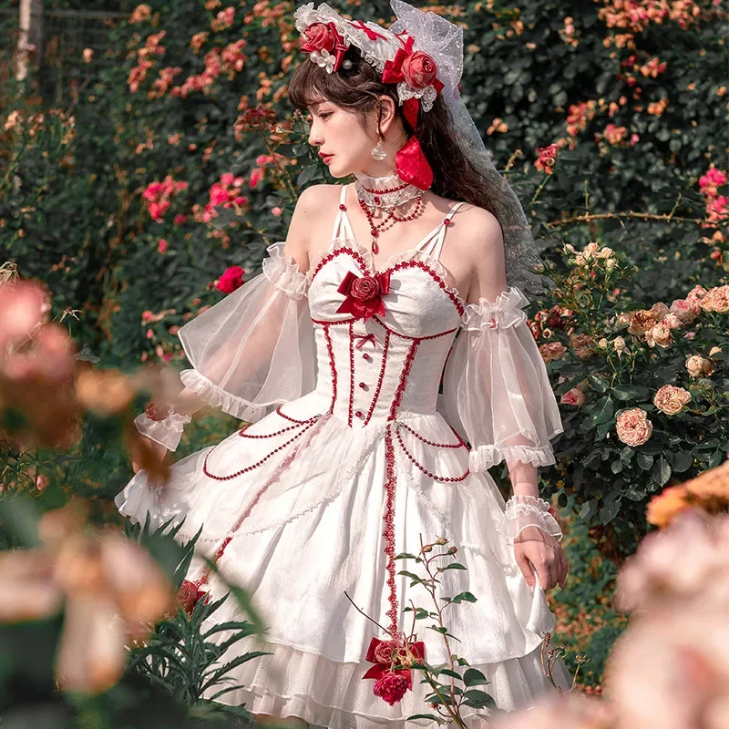 Rose Queen ~ sladké lolita jsk šaty na svadbu od ylf