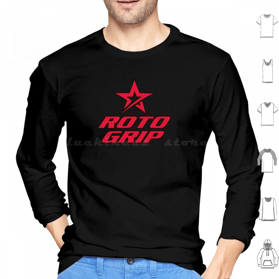 Roto Grip Hoodie bavlna s dlhým rukávom Bowling Bowler Bowling Bowling Team Strike Bowl Split logo Logo LogE Láska