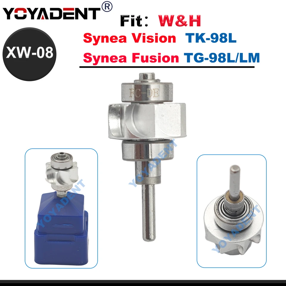 Rotor zubného násadca pre kazetu pre WH Synea Vision TK-98L Synea Fusion TG-98L/LM vysokorýchlostné násadné príslušenstvo