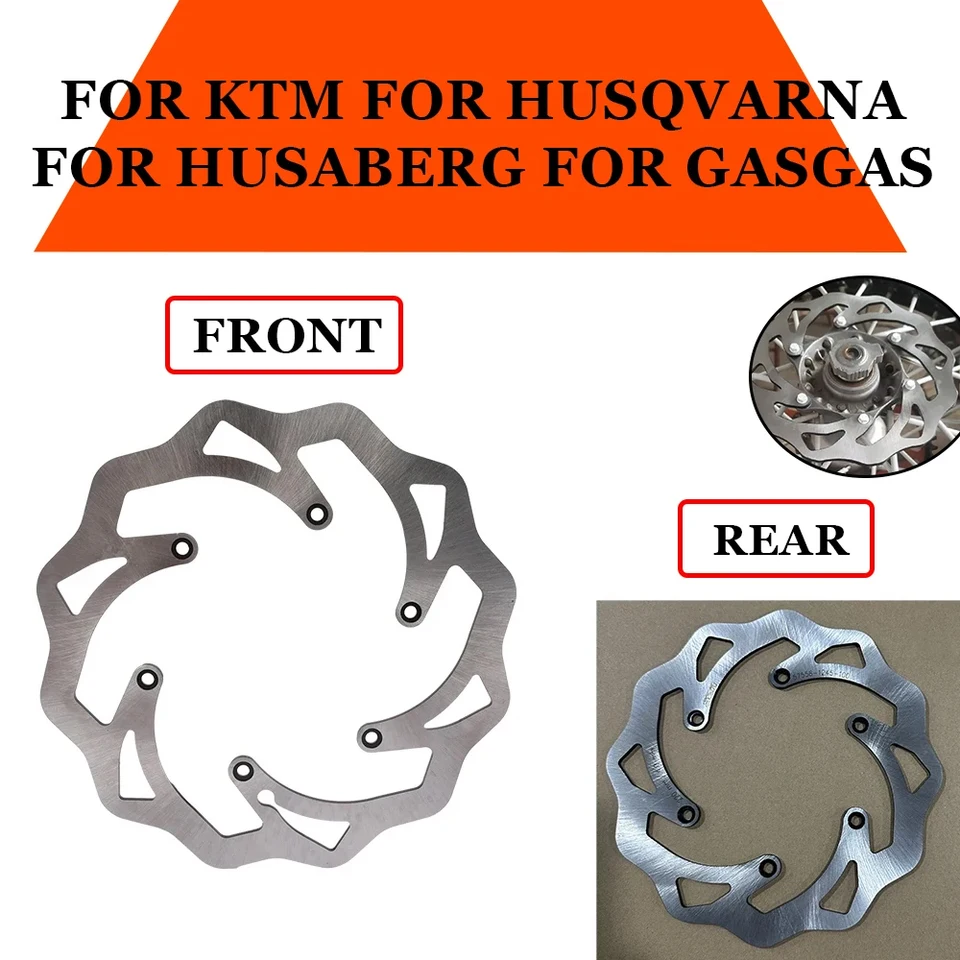 Rotory predných zadných brzdových rotorov nastavené pre KTM SX SXF excf xc xcf xcw 125 250 300 350 450 500 pre husqvarna fe te TE pre plyn