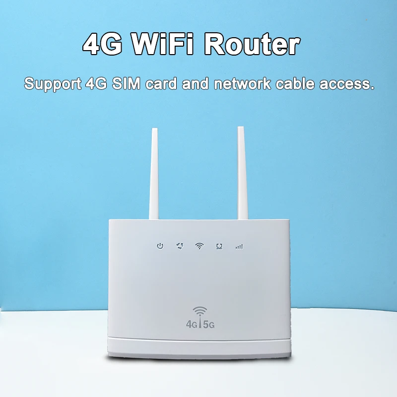 Router 4G SIM Card Router LTE WiFi Router 4G Modem Hotspot RJ45 Wireless Router 4G CPE