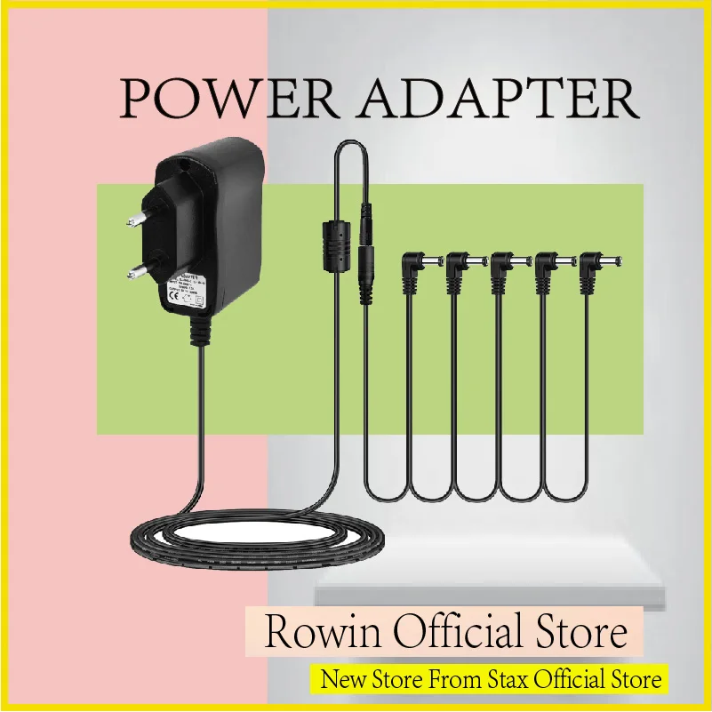 Rowin Power Adapter 5 Way Electric Guitar Effect Pedál Power