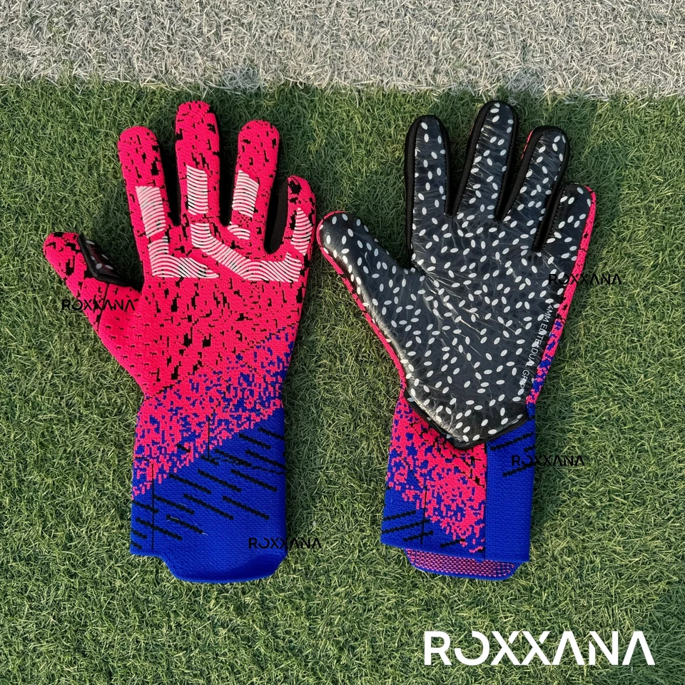 Roxxana dospelého mládeže latex Profesionálny ochranný ochranný protišmyk na rukavice z rukavíc futbalových rukavíc futbalových brankárov