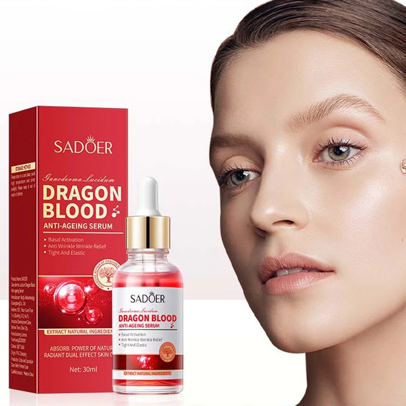 Royal Dragon Blood Serum omladzujúce zvlhčujúce vyhladzovanie tváre Esence Zlepšenie drsnosti sucho praskajúca tvár Nourish Care