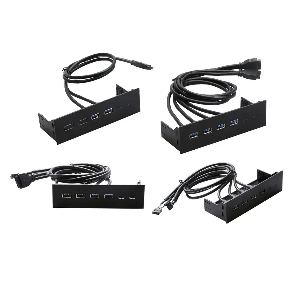 Rozbit predného panela USB, predný panel optického pohonu USB adaptér, počítač, počítač