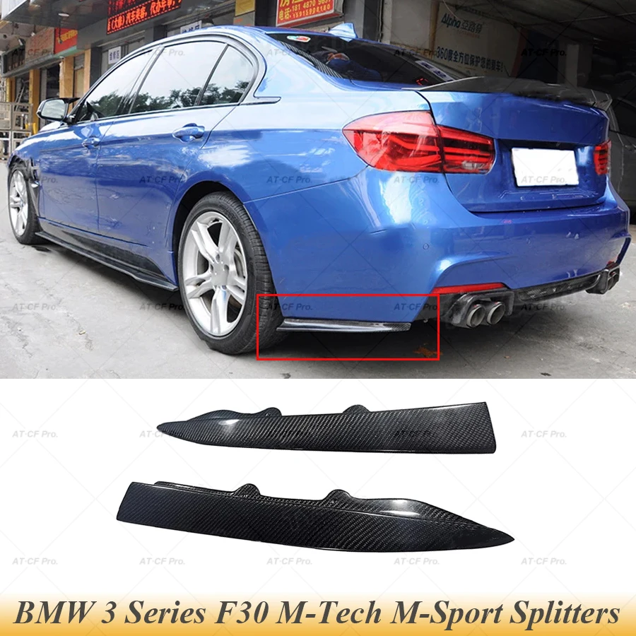 Rozdelenie zadného difúzora v štýle PSM v štýle PSM pre zadnú nárazník pre pery pre BMW 3 M-TECH M-SPORT 2014 2015 2016 2016 2017 2018