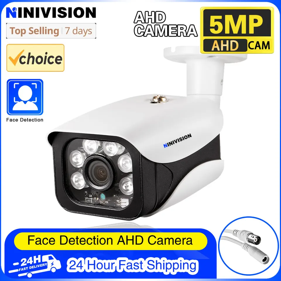 Rozpoznávanie tváre 5MP AHD Camera Security Video Dohľad nad vonkajšou kamerou COMERAPOR COMERUR CAMERA 6*ARRAY 40-50M NIGHT VISION