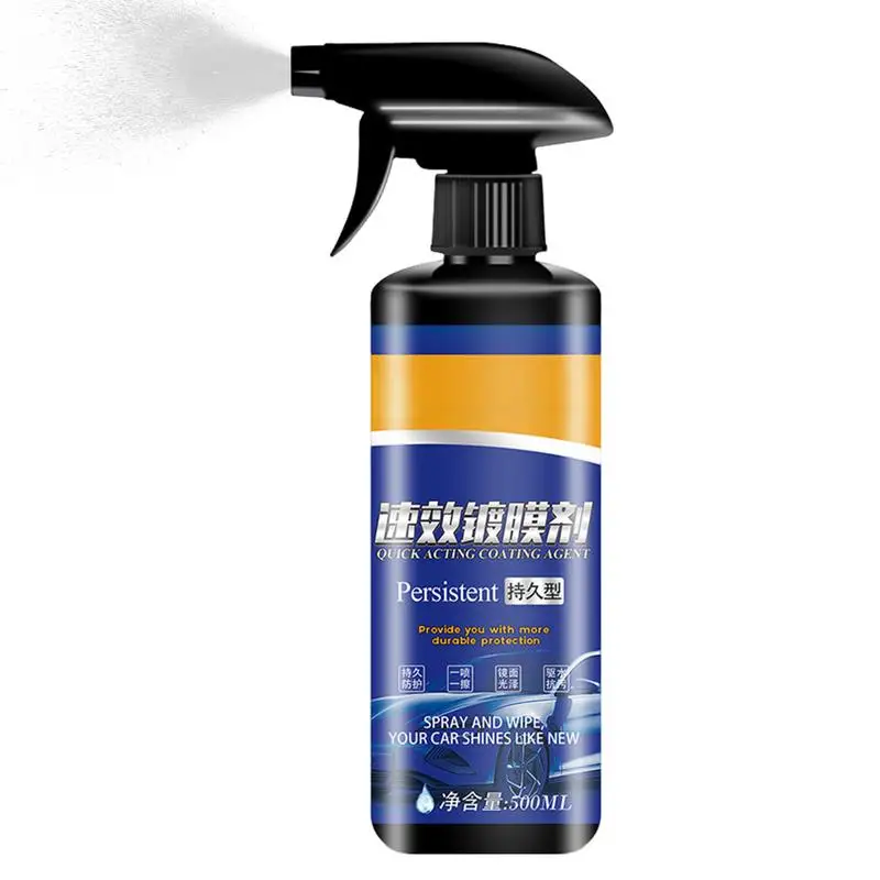Rozprašovacia látka Nano Paint Repair Spray Car Resurbish Act Rast-pôsobiaci povlakový sprej na odstránenie škvŕn automobilov 500 ml