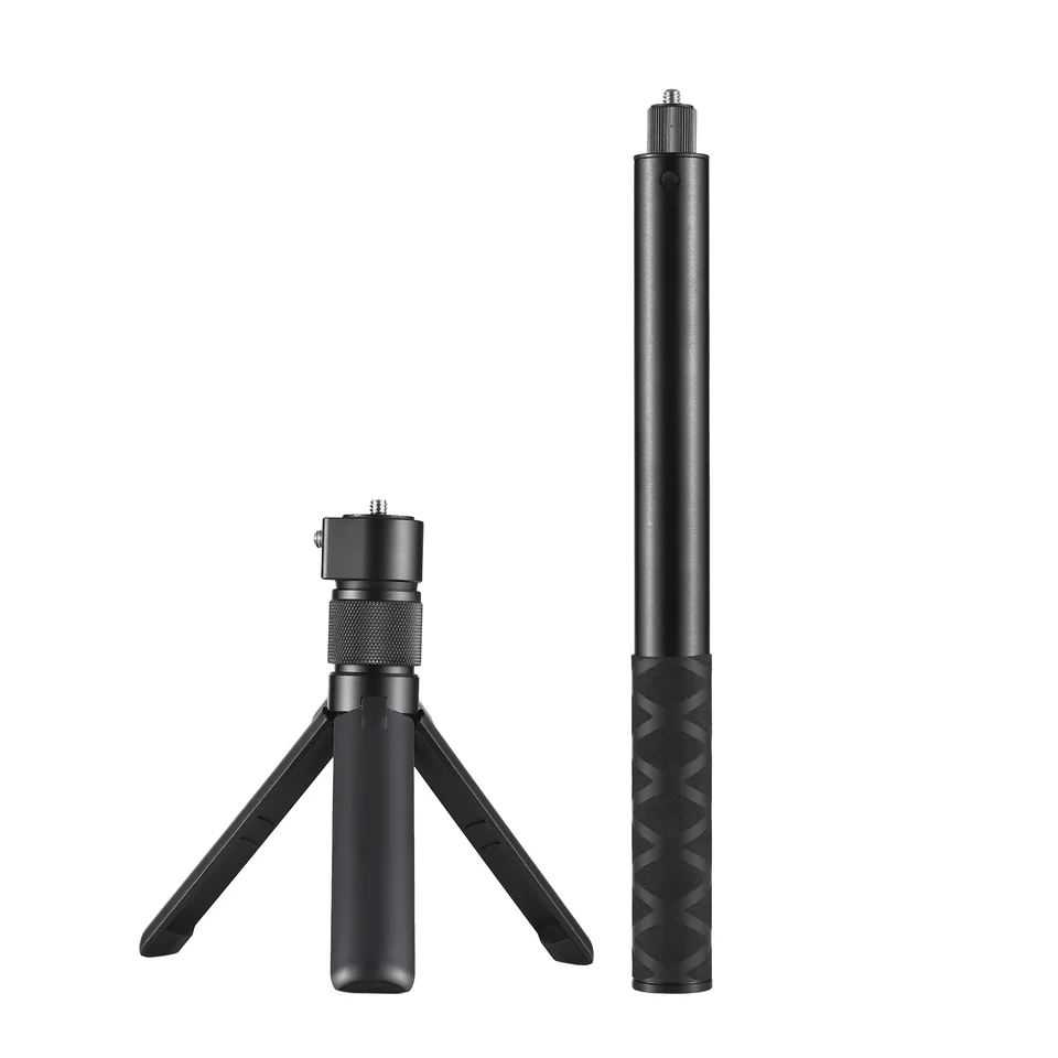 Roztiahnuteľná neviditeľná súprava selfie tyčinky s rotačným rukoväte statív 120 cm pre Insta360 x4/ x3/ jeden x2/ jeden x/ jeden rs/ jeden r/ jeden