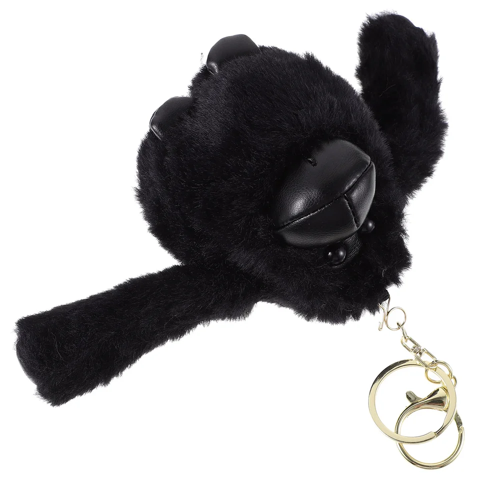 Roztomilé malé vypchaté zviera orangutan keychain keyring kawaii gorilla kabelka kúzlo kúzlo prívesok opíčka Orangutan Keychains auto