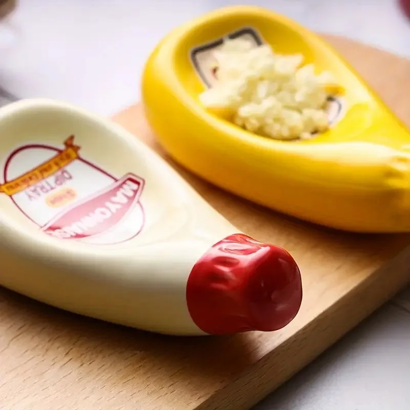 Roztomilé omáčkové namáčacie misky kreatívne kečup horčicu Mayonnaise Wasabi namáčanie pokrm