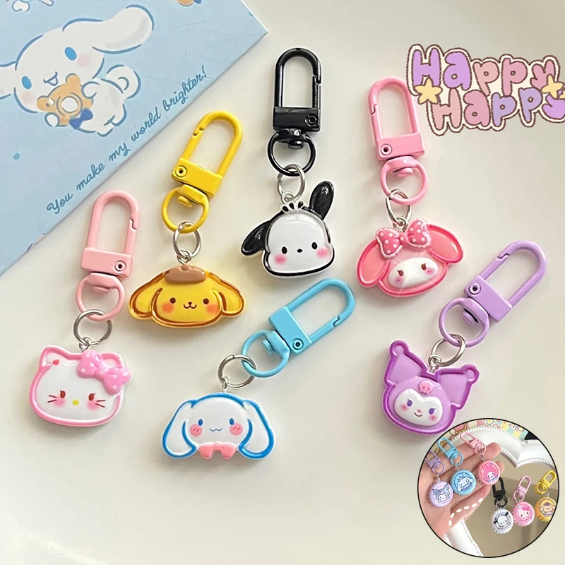 Roztomilé Sanrio Hello Kitty Melody Keychain Sweet Kawaii slúchadlá puzdro Pendant Pochak