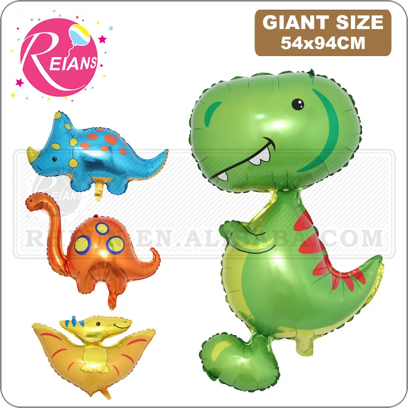 Roztomilý dinosaurus fóliový balón chlapci zvierat Balóny deti Dinosaurus narodeninové oslavy jurassické dekorácie Balón Globos