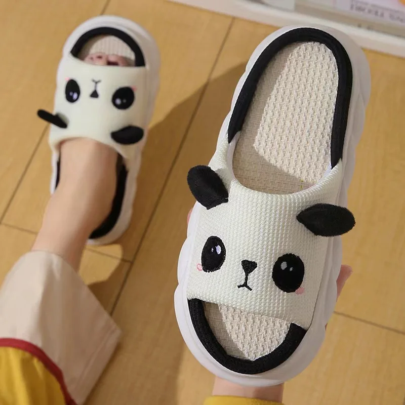 Roztomilý karikatúra panda unisex bielizeň